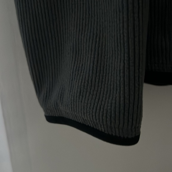 NWT Eddie Bauer Men's Dark Grey Stretch Fleece Jacket Large - Picture 7 of 15